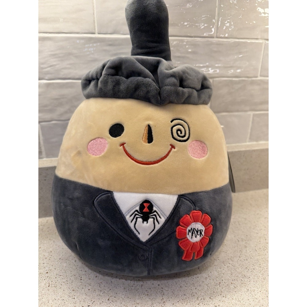 Squishmallows Mayor 12" Nightmare Before Christmas 2 Face Disney 2022 NWT Tag